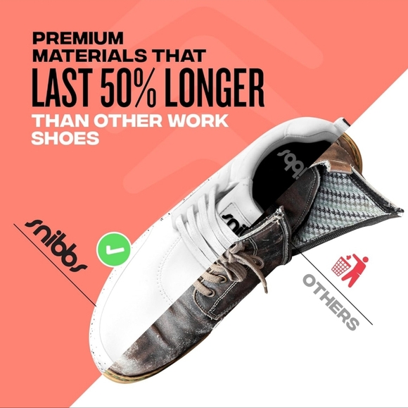 Snibbs Spacecloud - Non-slip Shoes - Work Shoes - Kitchen Shoes - Chef Shoe - Picture 3 of 7